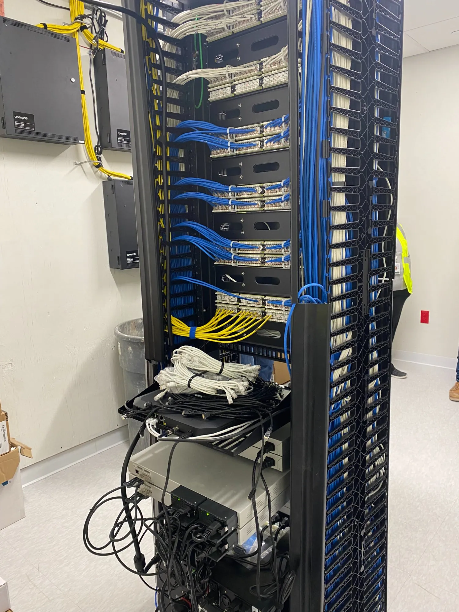 Laboratory Cabling detail 1