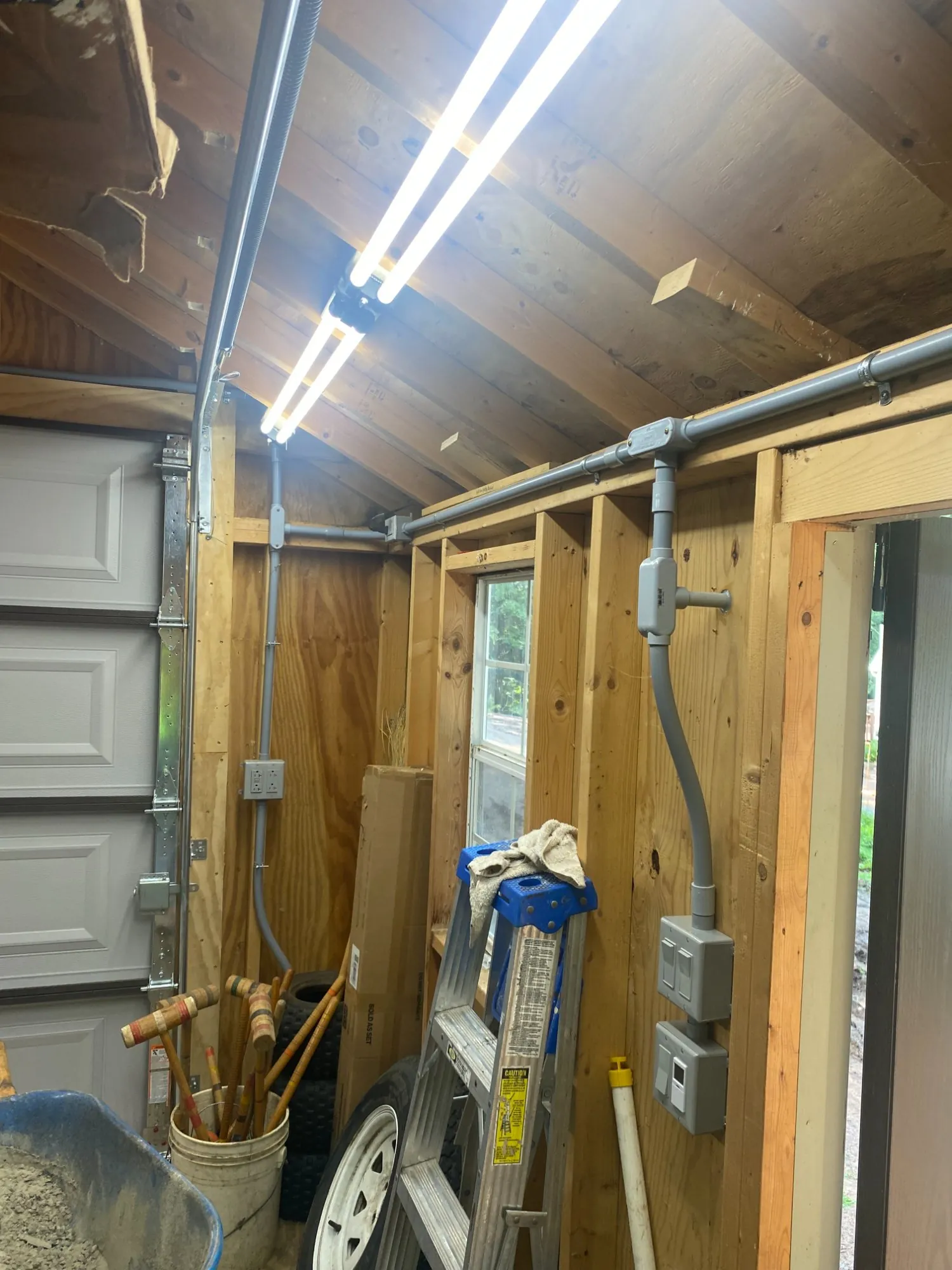 Detached Shed Wiring detail 3
