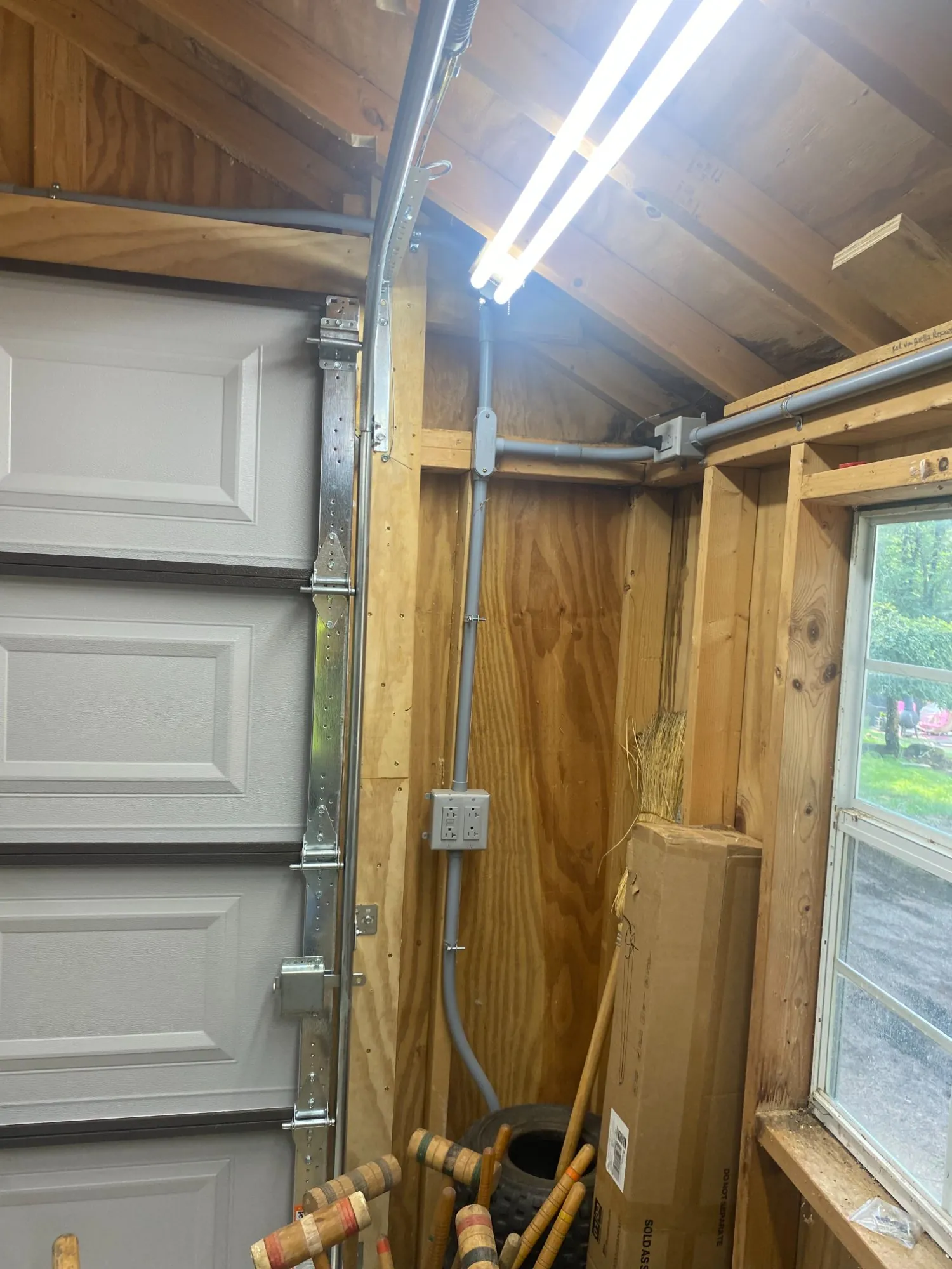 Detached Shed Wiring detail 4